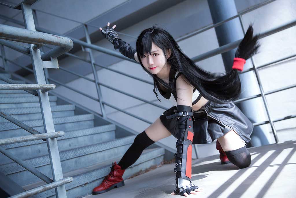 Sally Dorasnow最终幻想Tifa（蒂法）cosplay原造型缩略图2