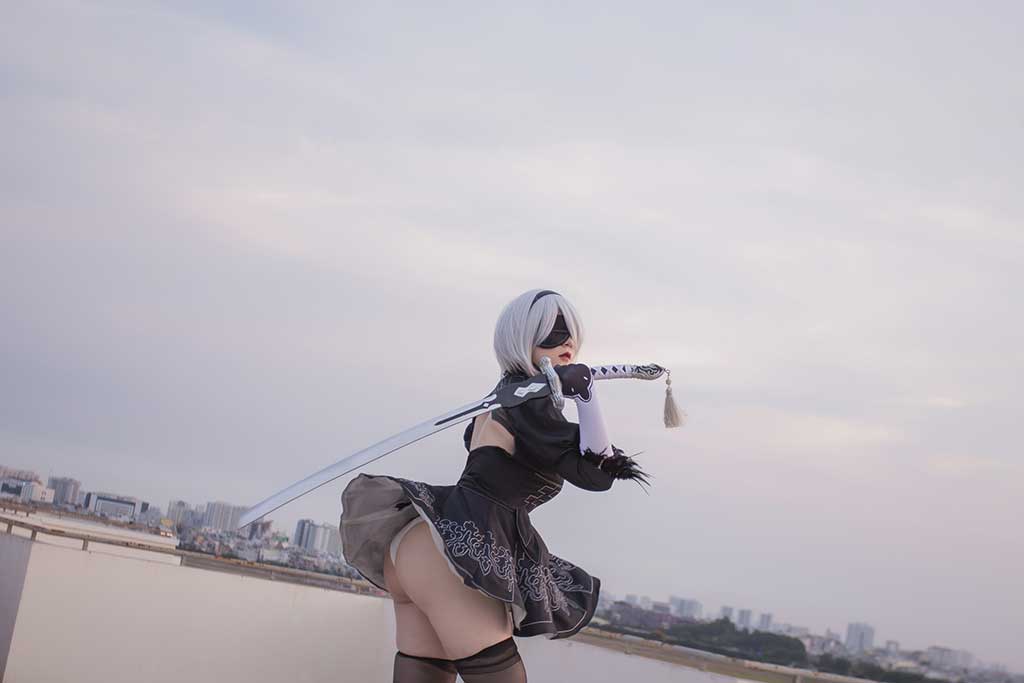 Uy Uy 尼尔2B cosplay原造型1