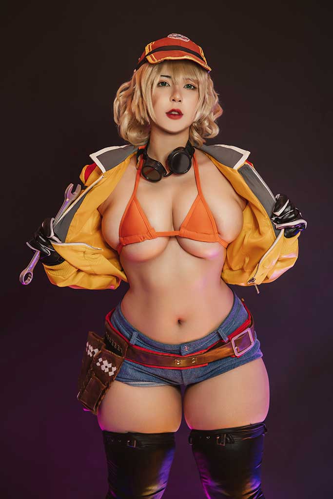 Uy Uy 最终幻想 Cindy Aurum（希德妮·奥鲁姆）cosplay缩略图1