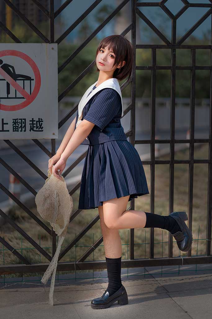 蠢沫沫「JK制服」日本女子高中生校服缩略图2