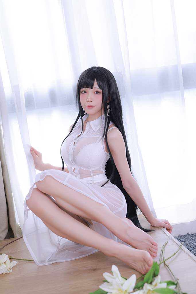 水淼Aqua 恶魔姐姐Chiyo（千夜）cosplay原造型恶魔形态与人类形态缩略图4