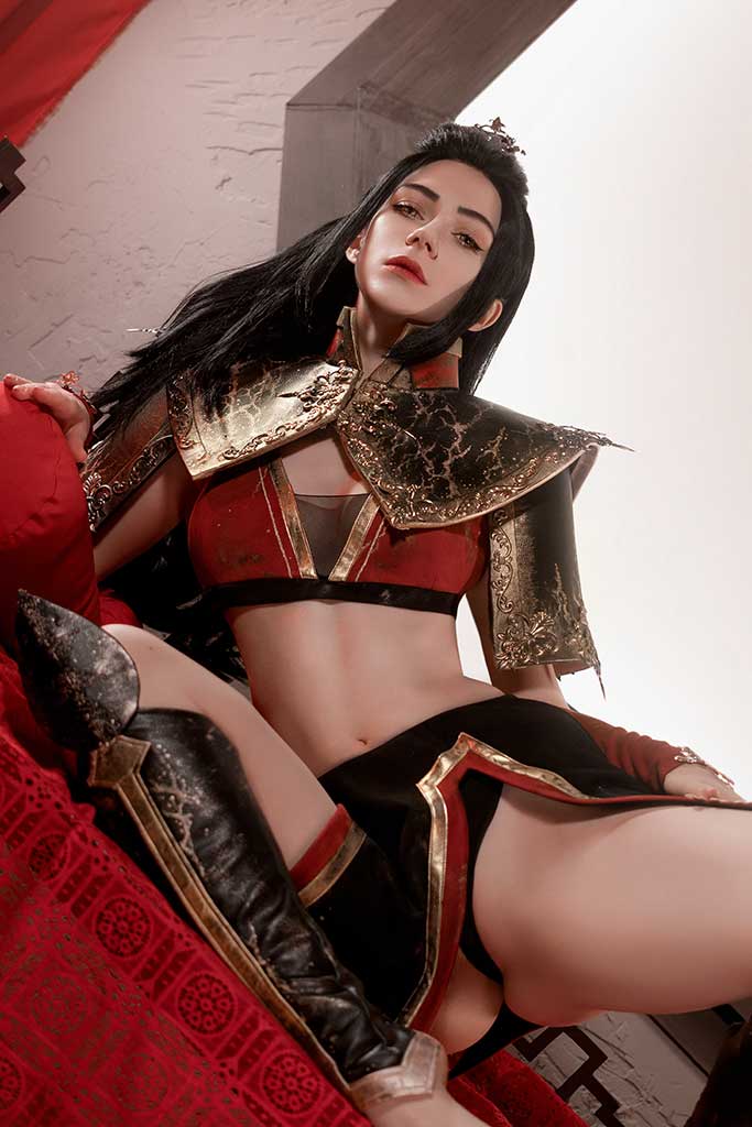 2025009-Miakanayuri Avatar: The Last Airbender Kochou Azula(阿祖拉)cosplay原造型到裸而不露6K超高清无水印【40P】-cosplay资源