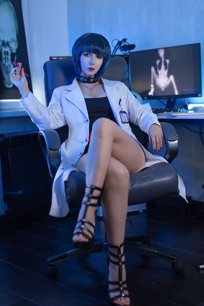 Miakanayuri - 女神异闻录 Tae Takemi（武见妙）cosplay缩略图1